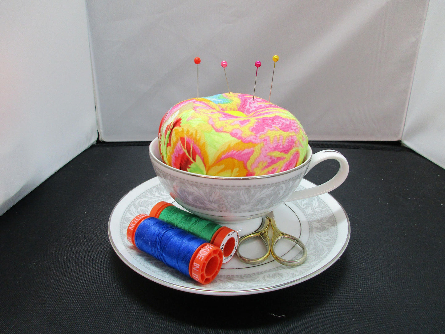 Teacup Pincushion