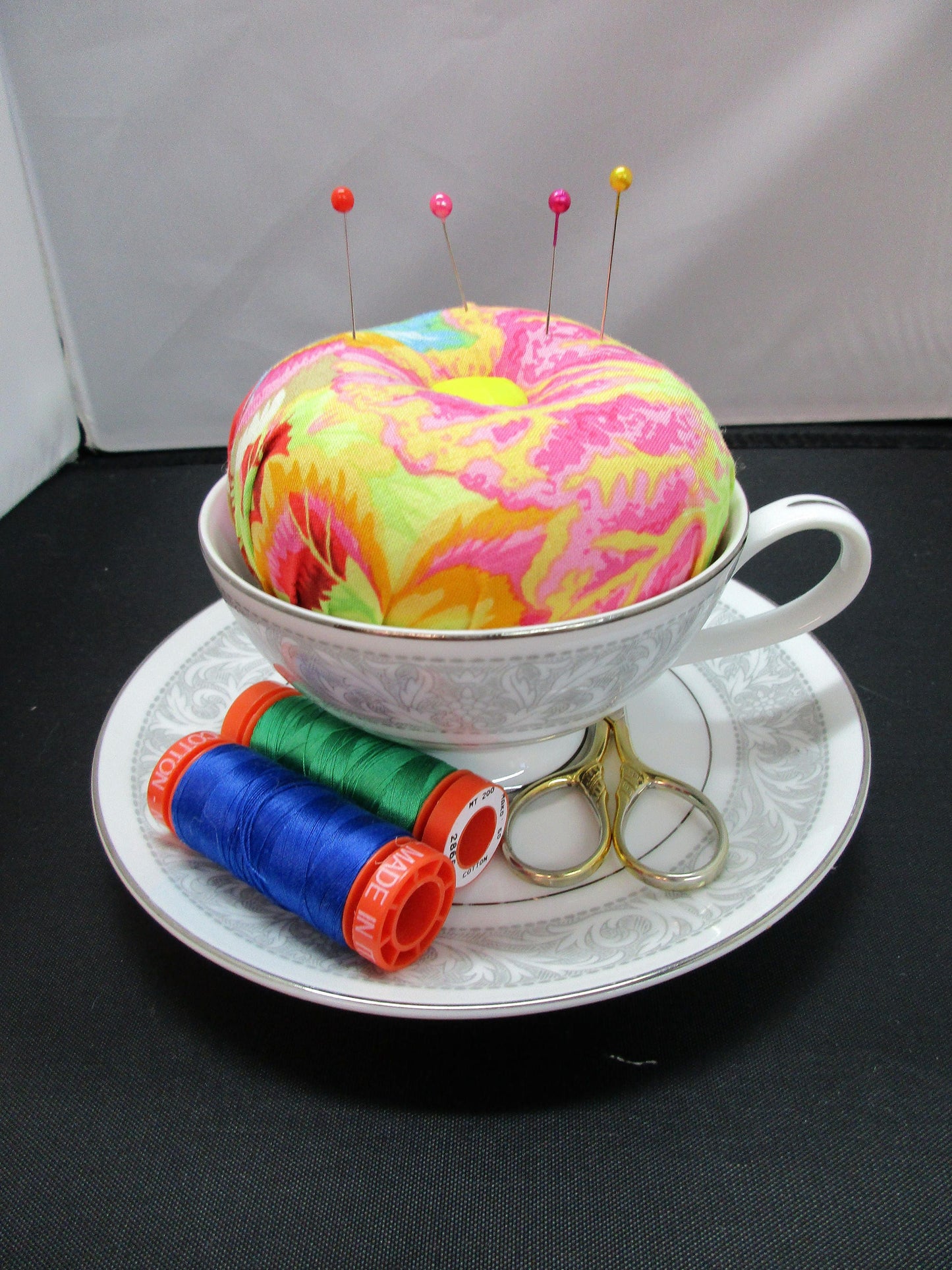 Teacup Pincushion