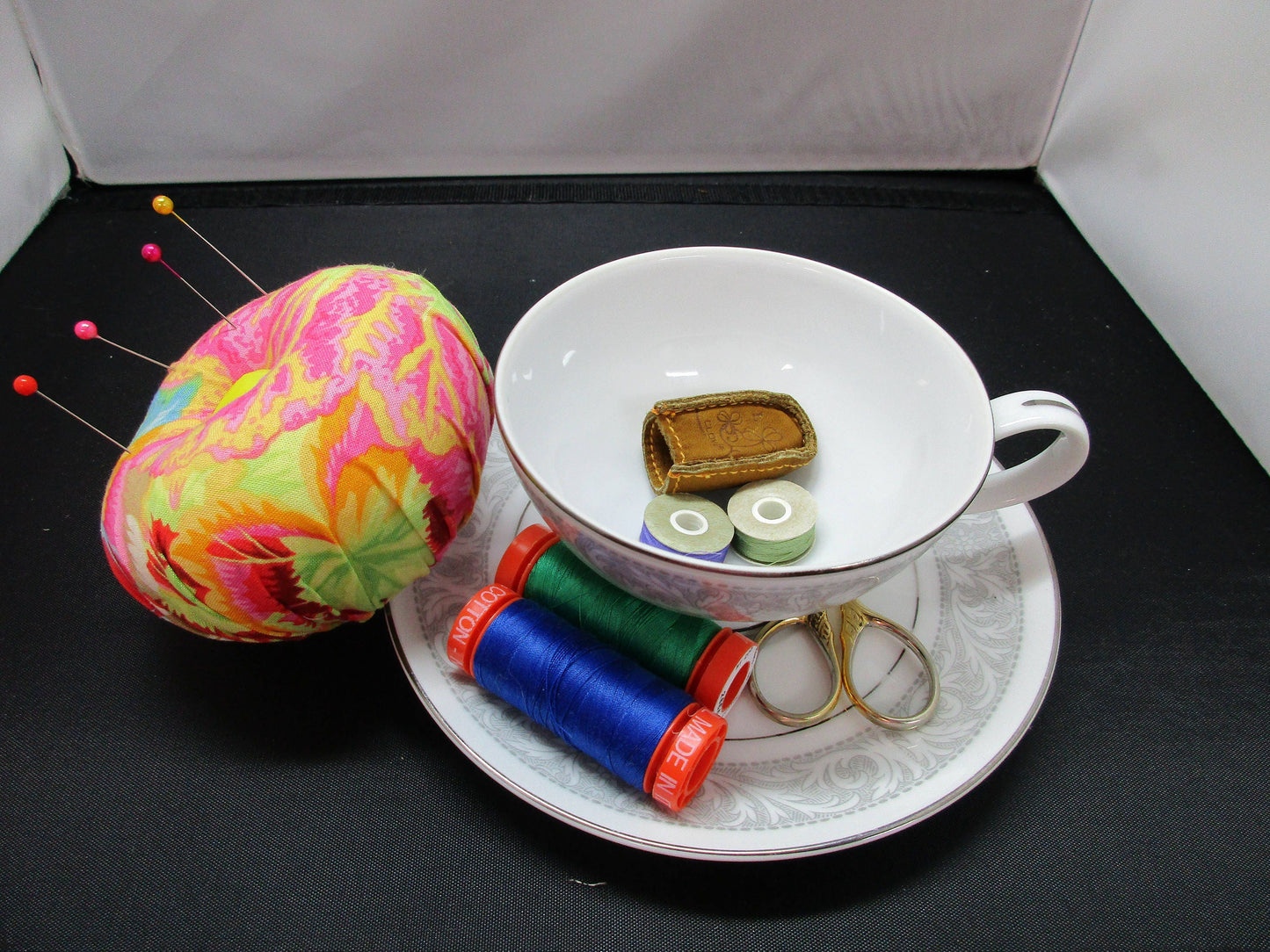 Teacup Pincushion