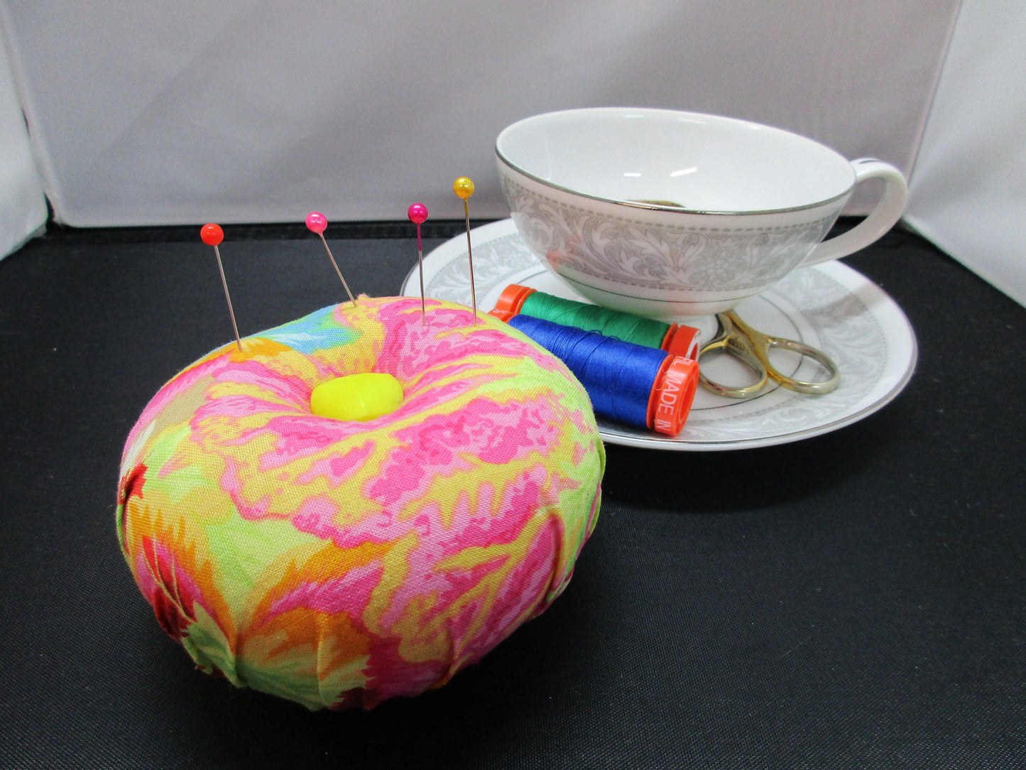 Teacup Pincushion