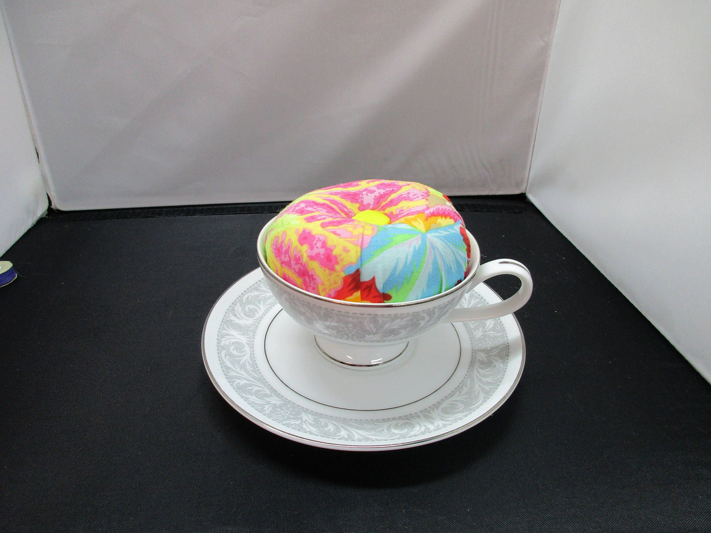 Teacup Pincushion