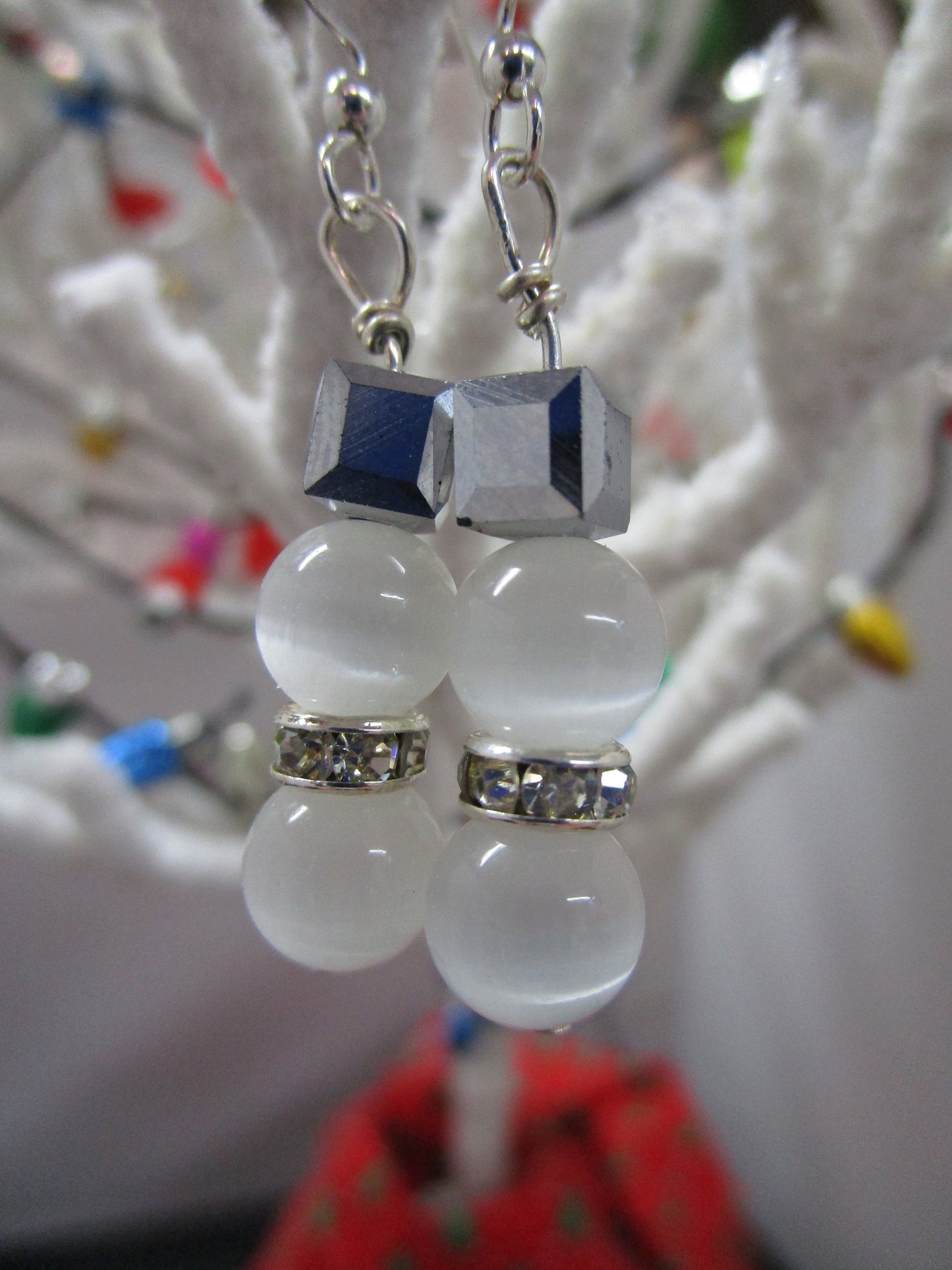 Snowman Earrings