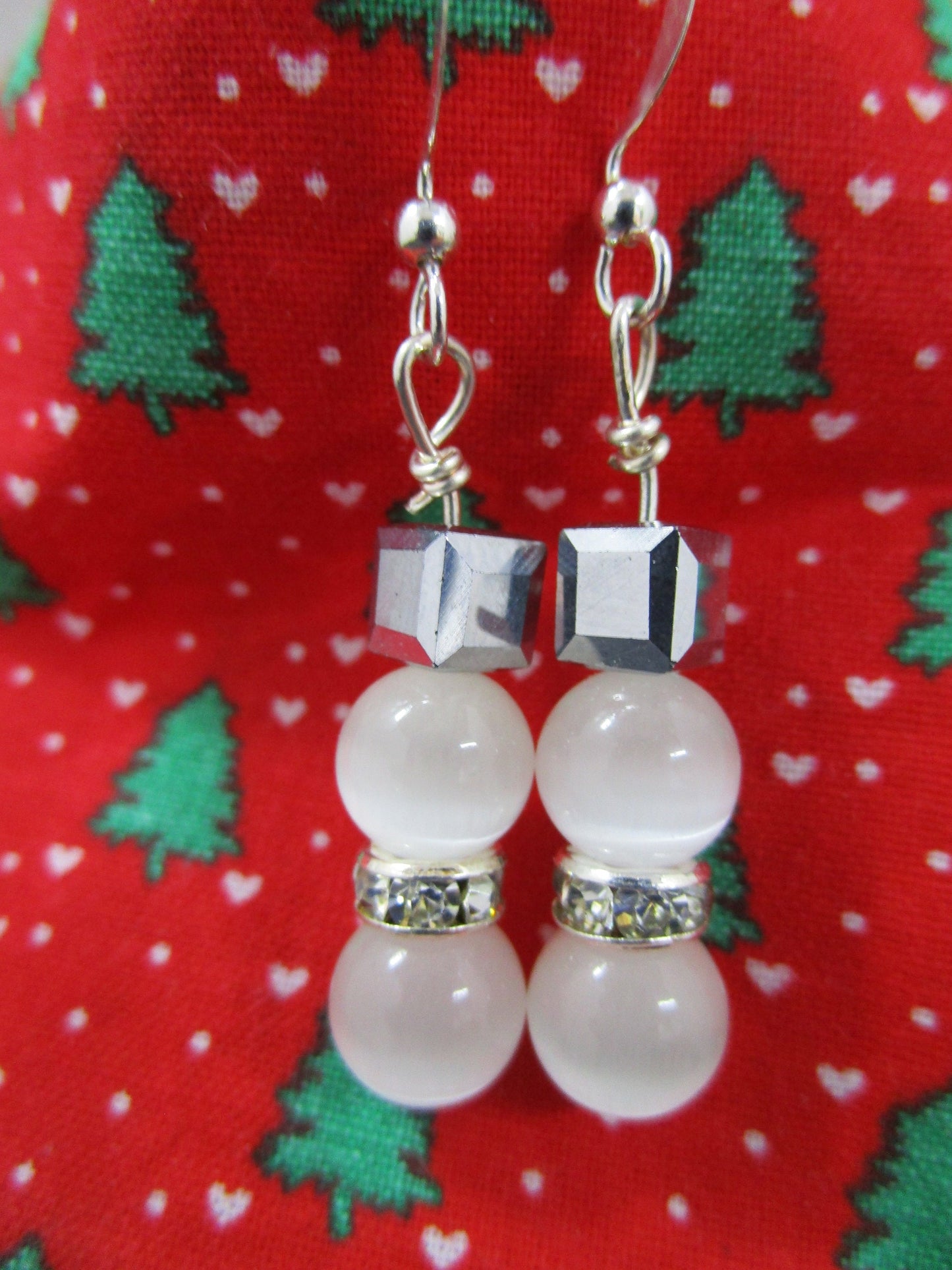 Snowman Earrings
